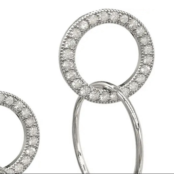 ADORNIA | White Rhodium Circle Drop Earrings
ADORNIA New With Tags NWT S… - Picture 4 of 6